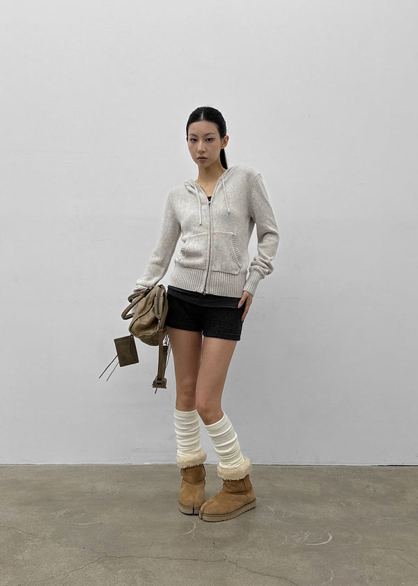 Harash banding knit shorts