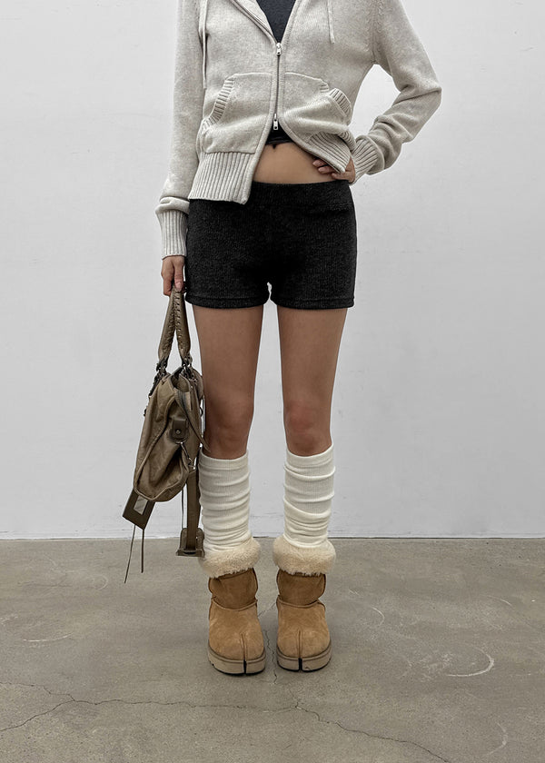 Harash banding knit shorts
