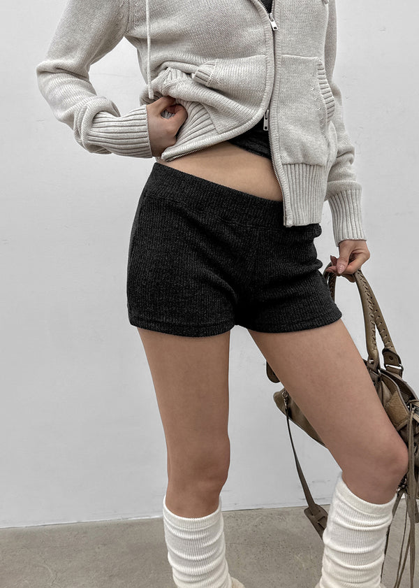 Harash banding knit shorts