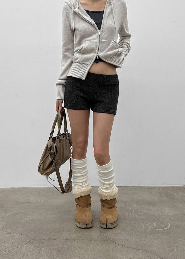 Harash banding knit shorts