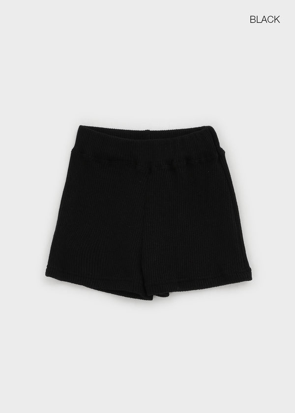 Harash banding knit shorts