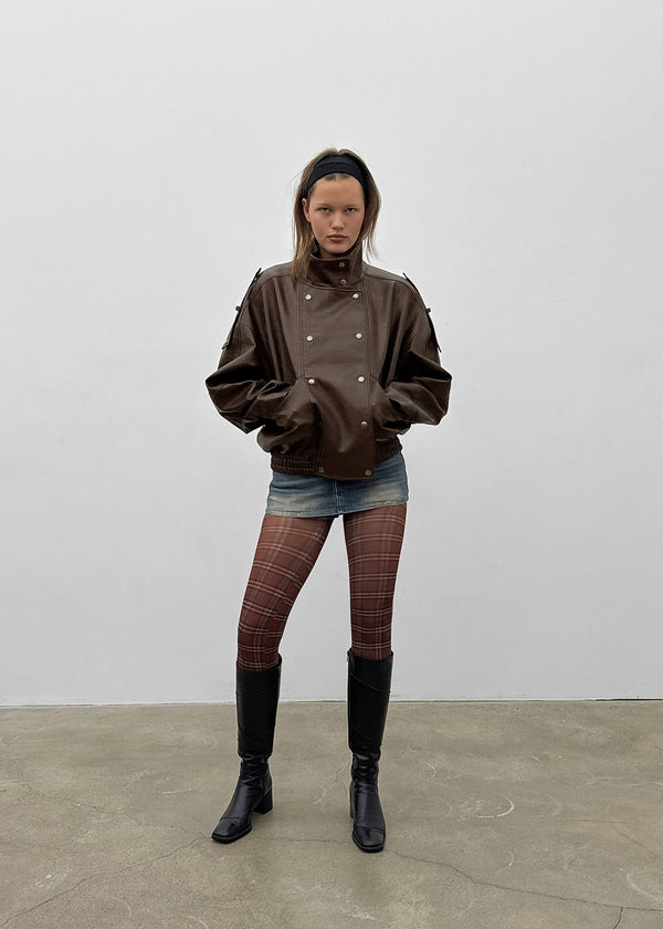 [MADE] Keslo Double Leather Jumper