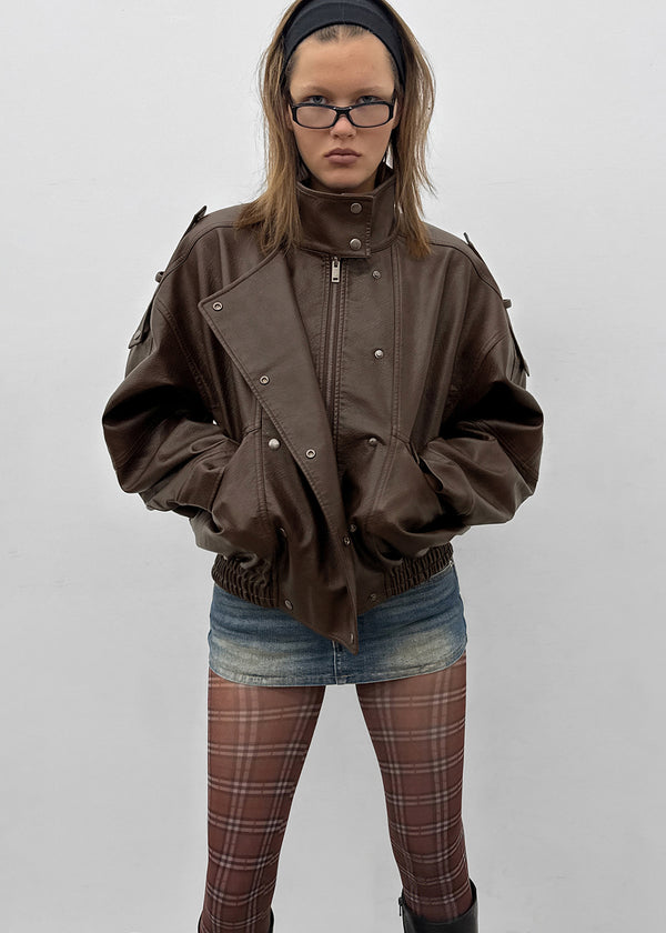 [MADE] Keslo Double Leather Jumper
