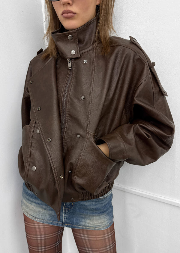 [MADE] Keslo Double Leather Jumper