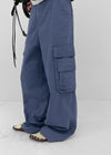 Moel Washed Wide Double Cargo Pants