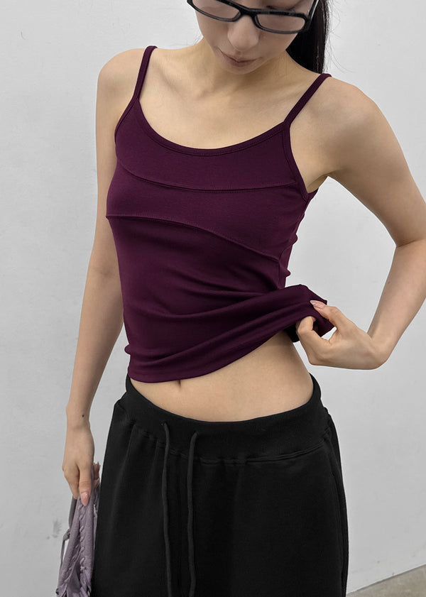 Vaginal cutout round neck sleeveless