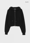 [MADE] Bennoir Semi-Crop Zip-Up Hoodie