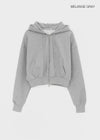 [MADE] Bennoir Semi-Crop Zip-Up Hoodie