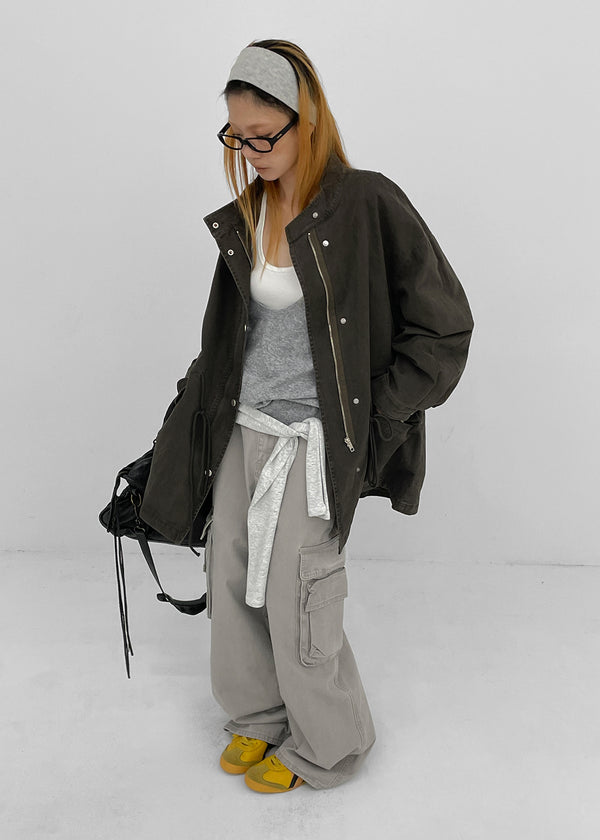 Renea Washed Field Jacket