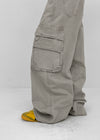 Moel Washed Wide Double Cargo Pants