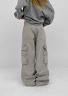 Moel Washed Wide Double Cargo Pants