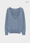 [MADE] Dennel Deep U-Neck Knit
