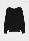 [MADE] Dennel Deep U-Neck Knit