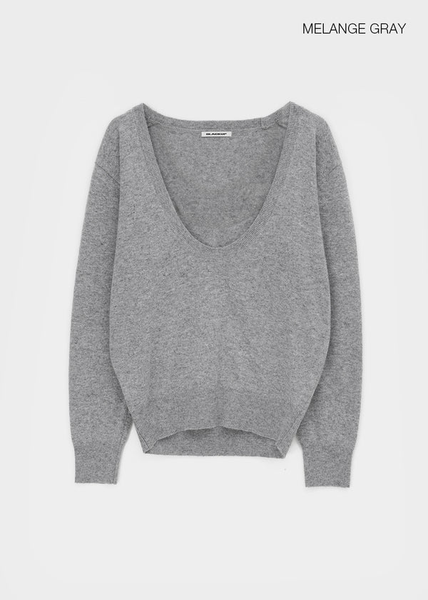 [MADE] Dennel Deep U-Neck Knit