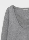 [MADE] Dennel Deep U-Neck Knit