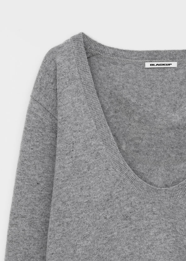 [MADE] Dennel Deep U-Neck Knit