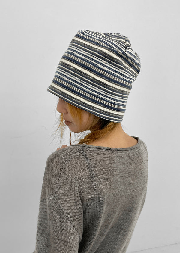 Roanick Striped Knit Beanie