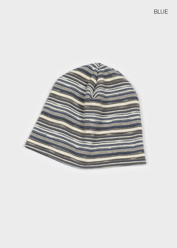 Roanick Striped Knit Beanie