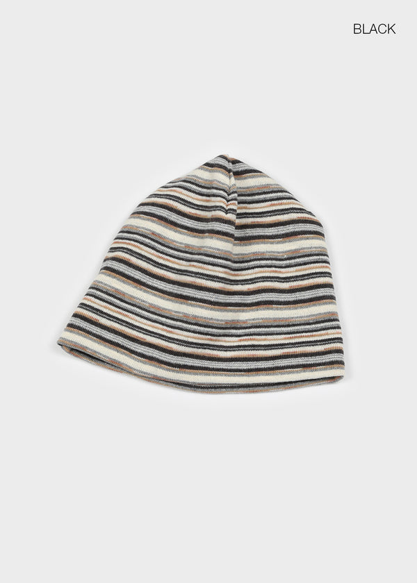 Roanick Striped Knit Beanie