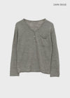 Merdy Henley Neck Knit