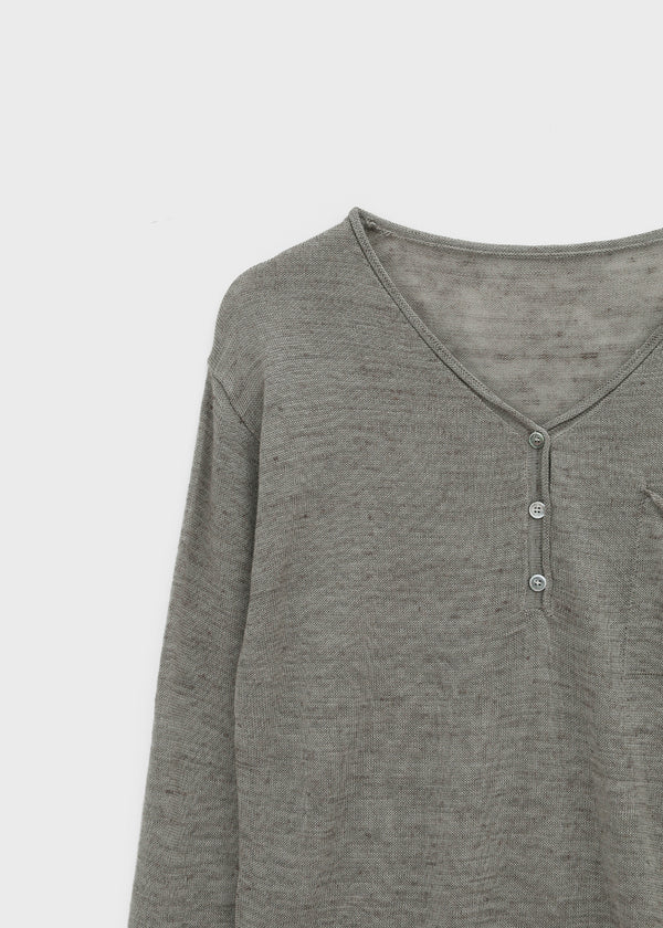 Merdy Henley Neck Knit