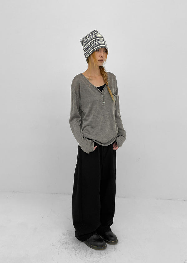 Ciel Bijou Wide Cotton Pants