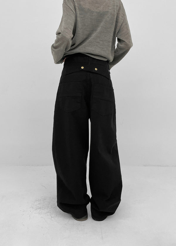 Ciel Bijou Wide Cotton Pants