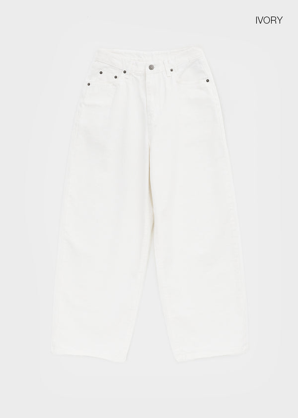 Ciel Bijou Wide Cotton Pants