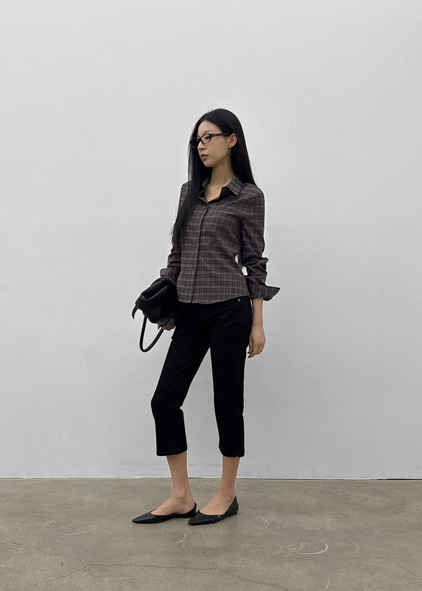 [MADE] Nuno Slim Fit Check Shirt (2 SIZE)