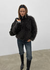 [MADE] Nanaba High-neck Fur Jacket