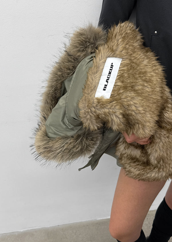 [MADE] Vanity Fur-Trimmed Wellon Padded Vest