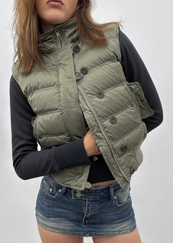 [MADE] Vanity Fur-Trimmed Wellon Padded Vest