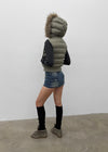 [MADE] Vanity Fur-Trimmed Wellon Padded Vest