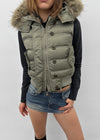 [MADE] Vanity Fur-Trimmed Wellon Padded Vest