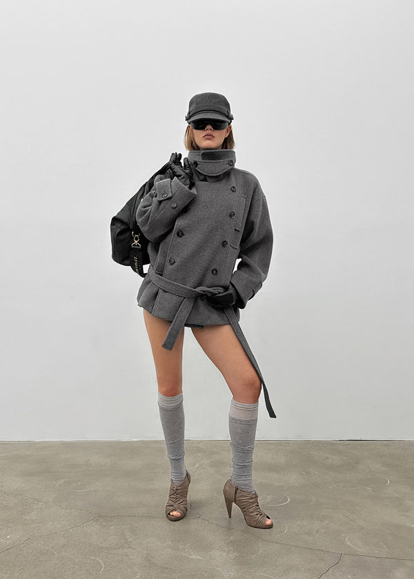 [MADE] Julien Wool Half Coat (50% Wool)