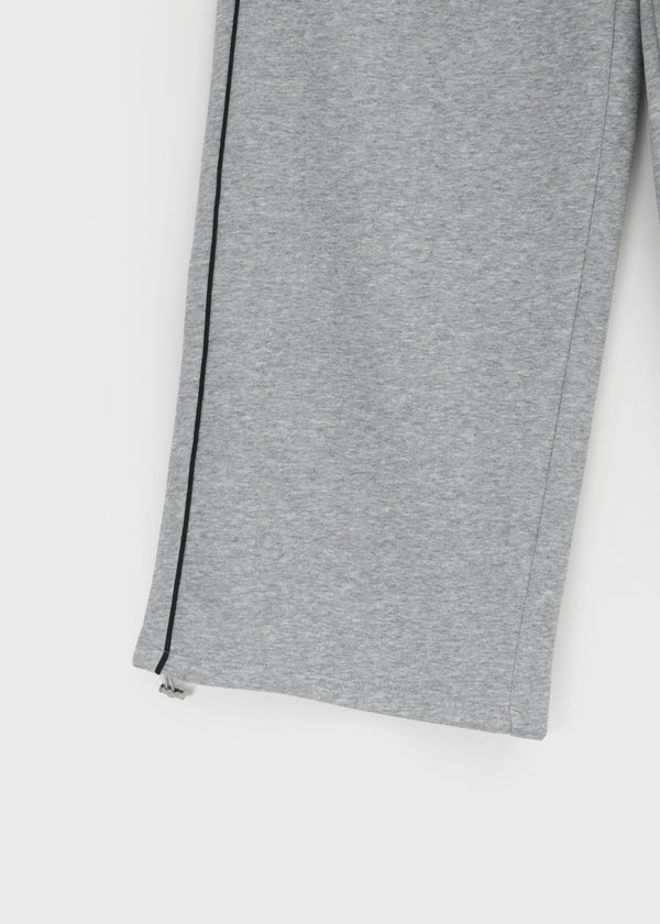 Dea Line Elastic Waist Wide String Pants