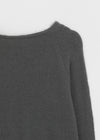 Brandt V-neck wool knit