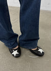 Levene Star Quilted Flat Shoes