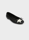 Levene Star Quilted Flat Shoes
