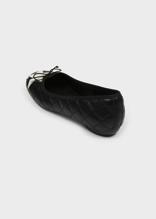 Levene Star Quilted Flat Shoes