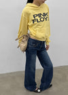 Dunkit Lettering Semi-Crop Hoodie