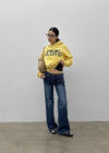 Dunkit Lettering Semi-Crop Hoodie