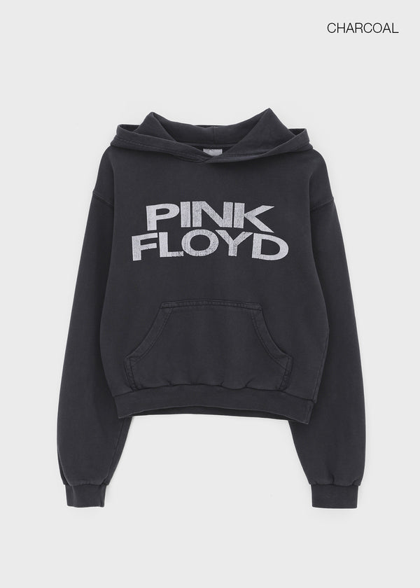 Dunkit Lettering Semi-Crop Hoodie