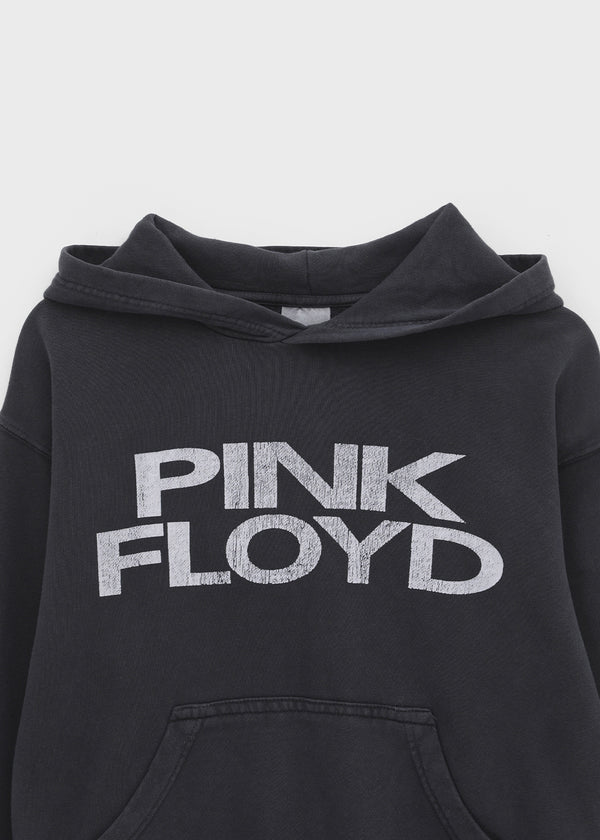 Dunkit Lettering Semi-Crop Hoodie