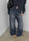 Kocom Washed Wide Denim Pants