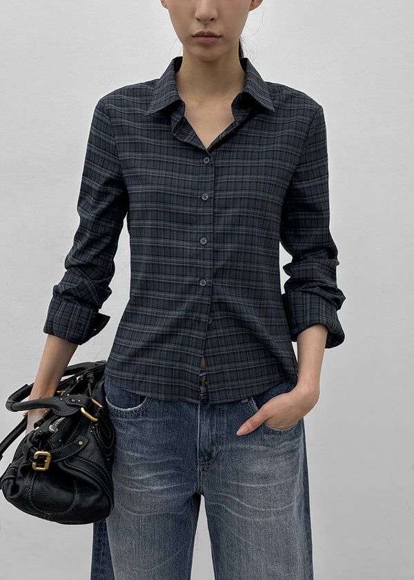 [MADE] Nuno Slim Fit Check Shirt (2 SIZE)