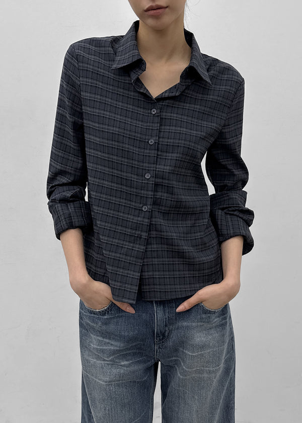 [MADE] Nuno Slim Fit Check Shirt (2 SIZE)