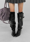 Kent slouchy stiletto long boots