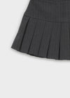 Noel striped pleated mini skirt pants