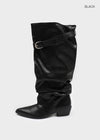 Kent slouchy stiletto long boots
